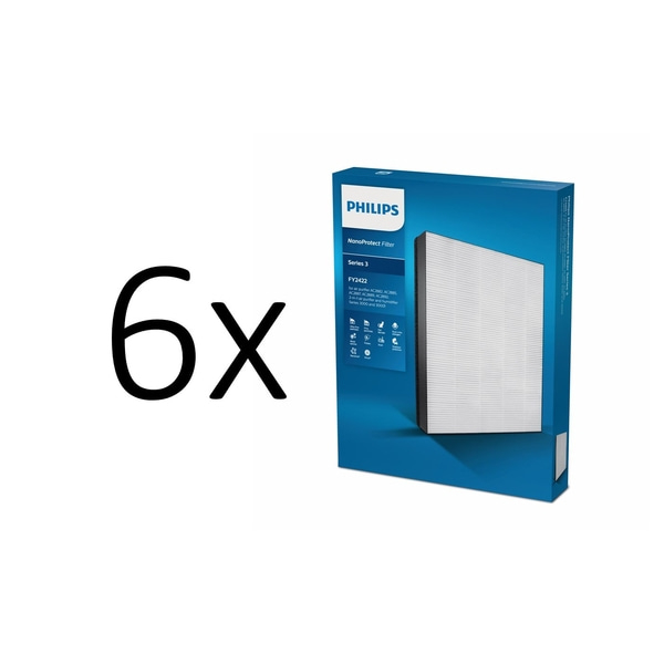FY2422/30 6x Philips Luftreinigerzubehör 2000 series